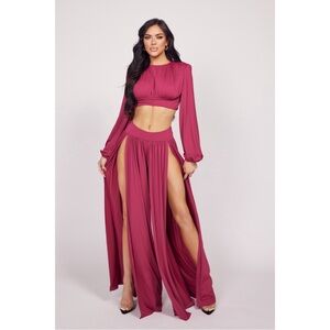 Crop Top & Pant Set